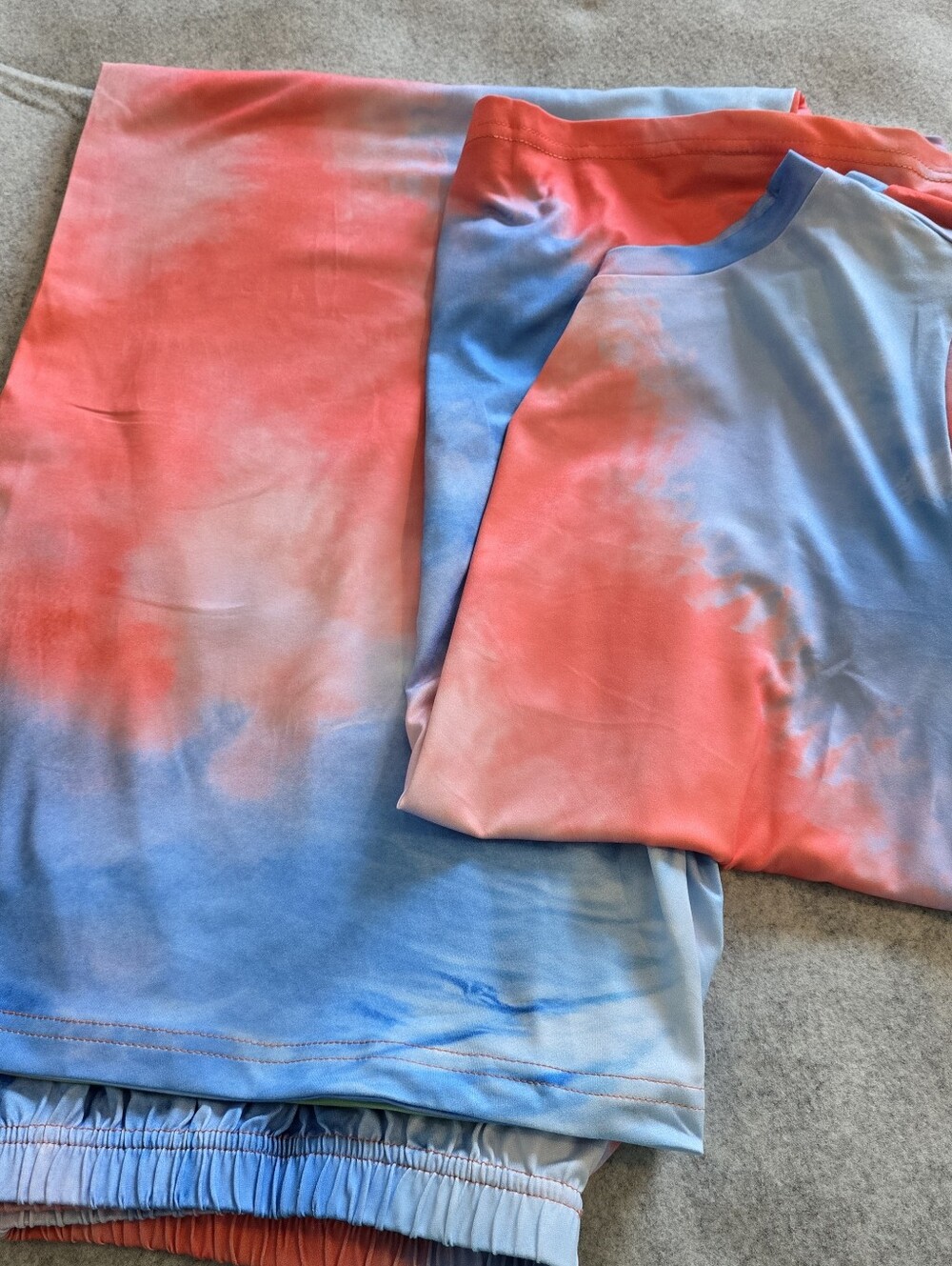 ChicMe 2-Piece Tie-Dye Pajama Set – Size 3X